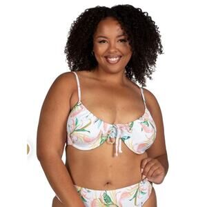 ArTeSanDs Floral Bikini Swim Top